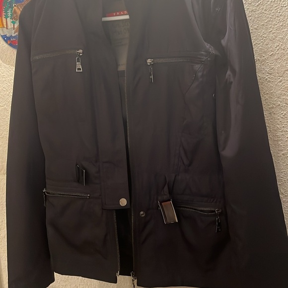 Authentic Prada Jacket Black size Small - Picture 2 of 10